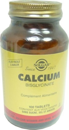 SOLGAR CALCIUM 100 COMPRIMES