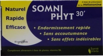 SOMNIPHYT 30' SOMMEIL 10 COMPRIMES