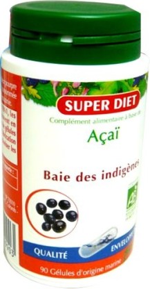 SUPER DIET ACAÏ BAIE DES INDIGENES 90 GELULES