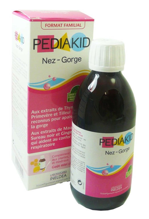 PEDIAKID® Toux Sèche & Grasse Sirop Citron 125 ml - Redcare Pharmacie