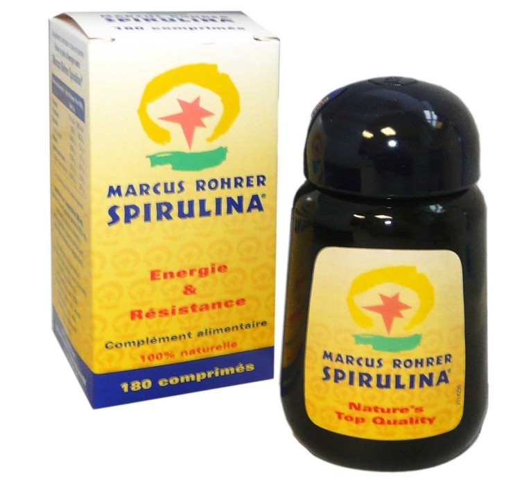 MARCUS ROHRER SPIRULINA ENERGIE & RESISTANCE 180 COMPRIMES