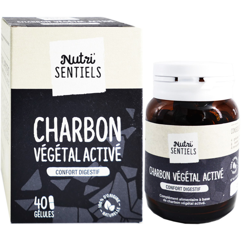 Arkopharma Charbon végétal activé Bio - Ballonnements digestifs