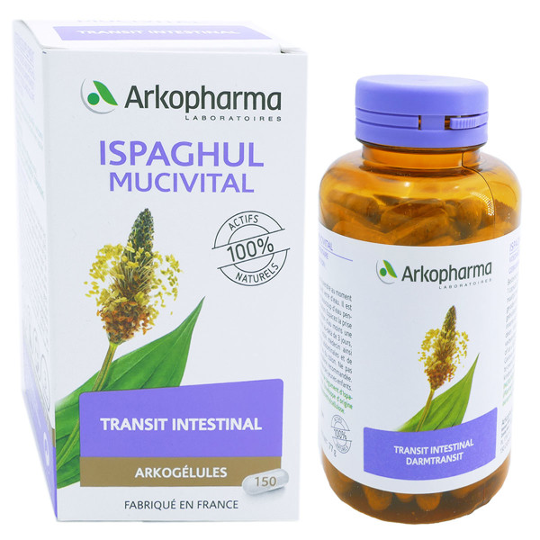 ARKOPHARMA ISPAGHUL MUCIVITAL TRANSIT INTESTINAL 150 GELULES
