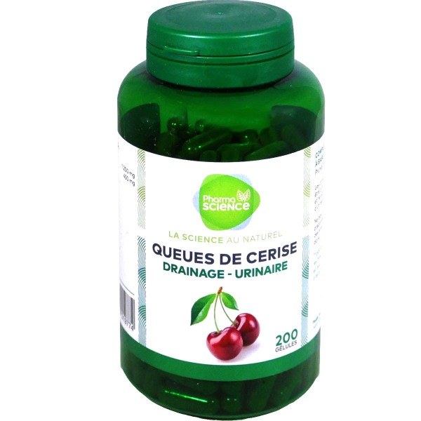PHARMASCIENCE QUEUES DE CERISE 200 GELULES Compléments alimentaires