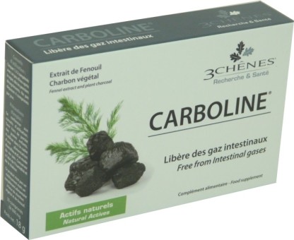 CARBOLINE GAZ INTESTINAUX 30 COMPRIMES