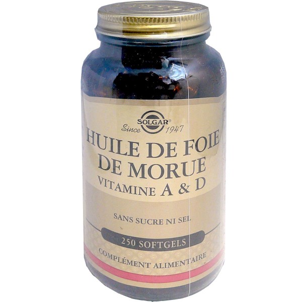 SOLGAR HUILE DE FOIE DE MORUE