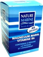 NATURE MARINE MAGNESIUM MARIN VITAMINE B6 40GEL