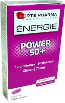 FORTE PHARMA ENERGIE POWER 50+ 28 COMPRIMES