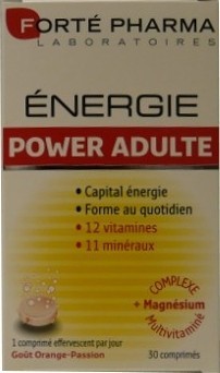 FORTE PHARMA ENERGIE POWER ADULTE 30 COMPRIMES EFFERVESCENTS