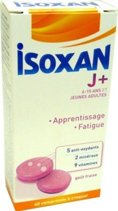 ISOXAN J+ 40 COMPRIMES GOUT FRAISE
