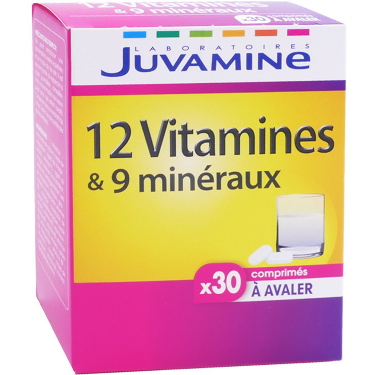 Alvityl - Comprimés Vitalité - 12 vitamines et 8 minéraux - Dès 6 ans -  Formate éco 90 comprimés