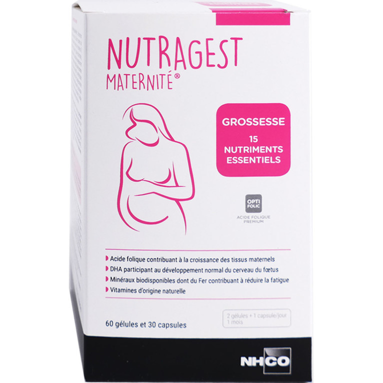 NHCO NUTRAGEST MATERNITE 60 GELULES + 30 CAPSULES