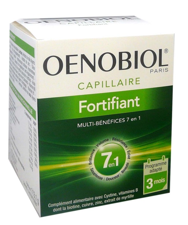Oenobiol Capillaire Fortifiant Cure De 3 Mois