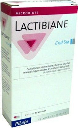 PILEJE LACTIBIANE CND 5M BOITE 40GELULES