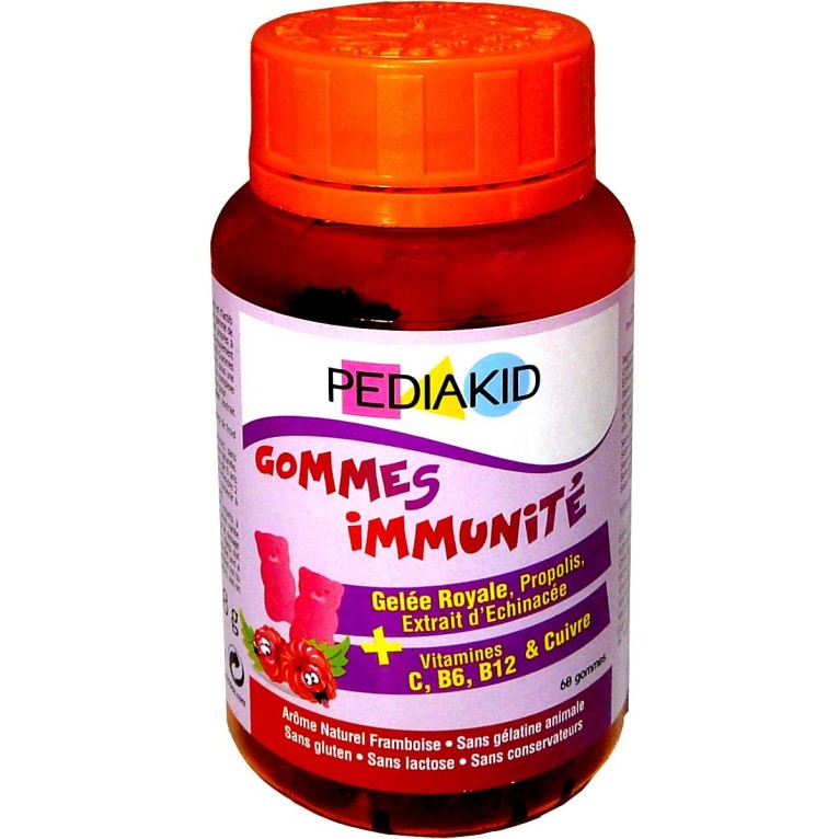 Pediakid Gummies Immunite 60 Gommes A Mâcher