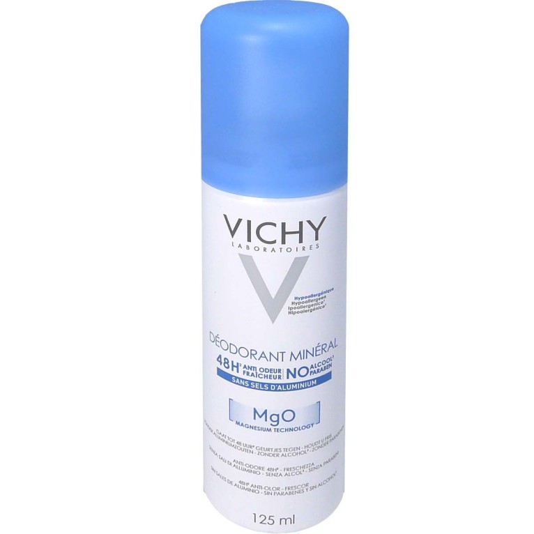 VICHY DEODORANT MINERAL MgO 125ML