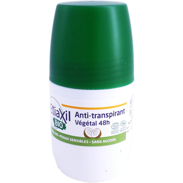 ETIAXIL BIO DEODORANT ANTI TRANSPIRANT 48H 50ML Visage et corps