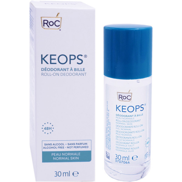 ROC KEOPS DEODORANT BILLE PX NORMALE 30ML Visage et corps