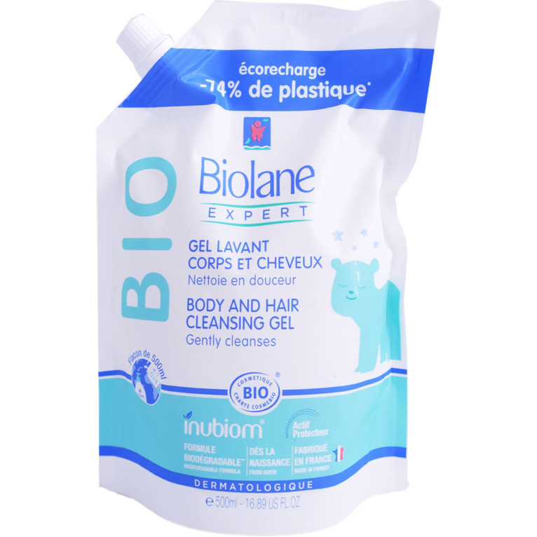 BIOLANE EXPERT - Crème Hydratante Visage et Corps Bio, 75ml