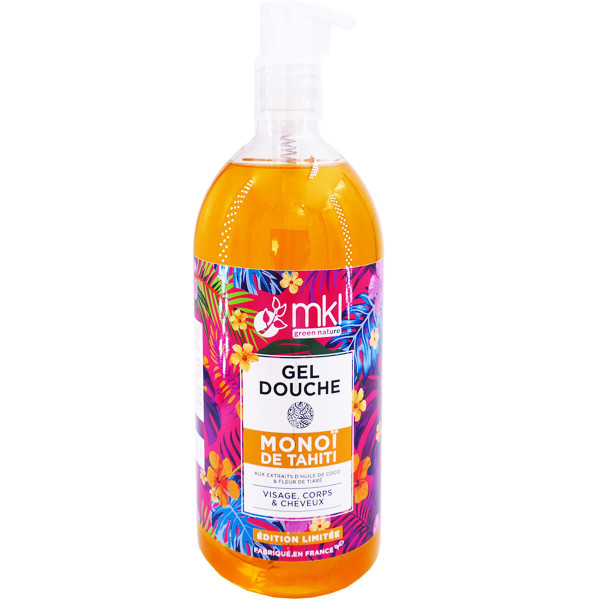 MKL GEL DOUCHE MONOI DE TAHITI 1L Visage et corps