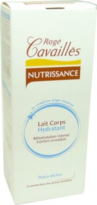 ROGE CAVAILLES NUTRISSANCE LAIT CORPS HYDRATANT PEAUX SECHES 200ML