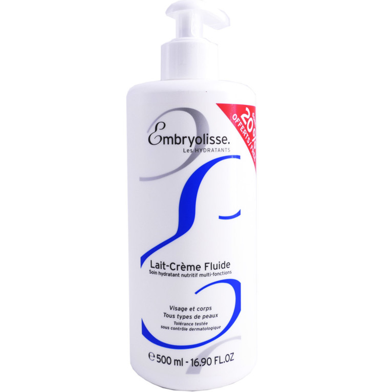 EMBRYOLISSE LAIT CREME FLUIDE 500ML
