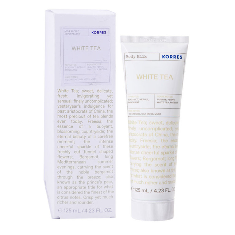 KORRES WHITE TEA LAIT CORPS 125ML