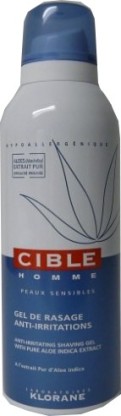 CIBLE HOMME GEL DE RASAGE