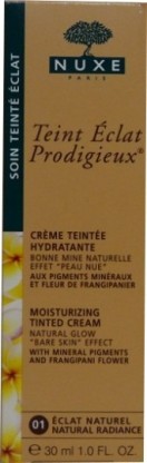NUXE TEINT ÉCLAT PRODIGIEUX CRÈME TEINTÉE N°1 NATUREL 30 ML