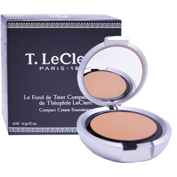 T Leclerc Fond De Teint Compact Creme N 3 Amande Naturel Beaute Pharmashopdiscount Com