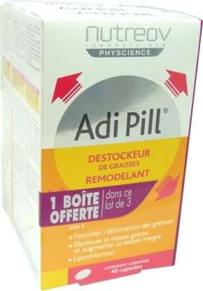 ADI PILL DESTOCKEUR DE GRAISSES REMODELANT LOT DE 3