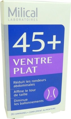 MILICAL 45+ VENTRE PLAT 28 COMPRIMES