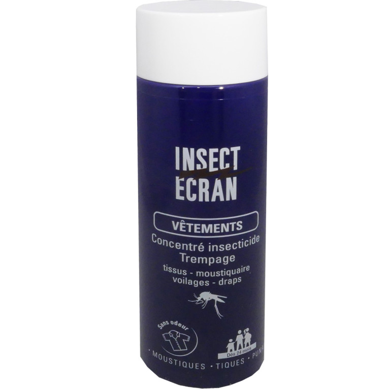 COOPER - INSECT ECRAN Vêtement Spray 200ml - Spray Insecticide Moustiqus,  Tiques, Punaises, Guêpes