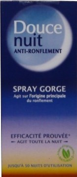 Douce Nuit Anti-Ronflement - Spray Gorge