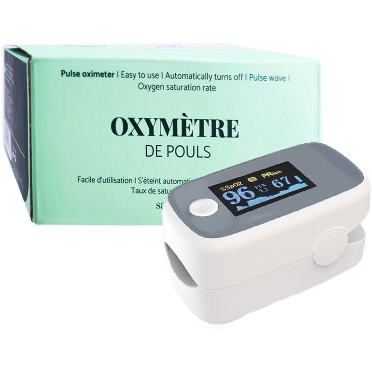 Oxymètre de pouls PO100 rechargeable - Starcare Salud