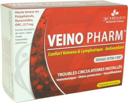 VEINOTONIQUE VEINOPHARM CIRCULATION 42 COMPRIMES