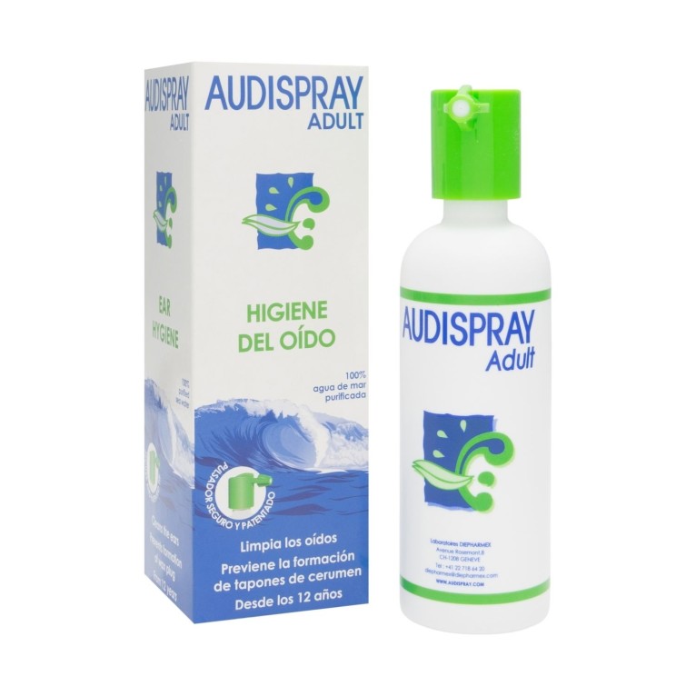 Cooper Audispray Hygiène auriculaire adulte avec eau de mer 100