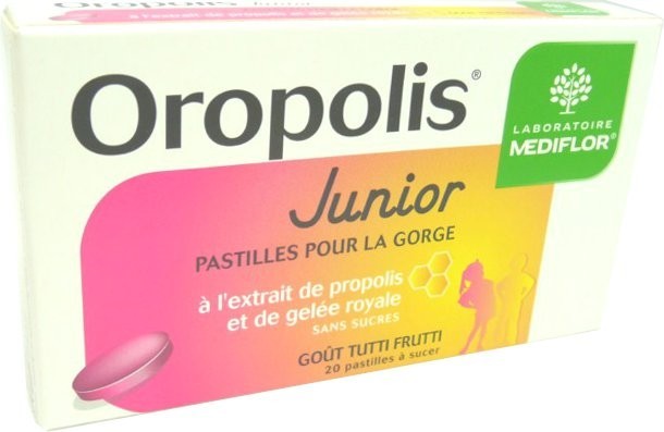 OROPOLIS JUNIOR PASTILLES GORGE TUTTI FRUTTI