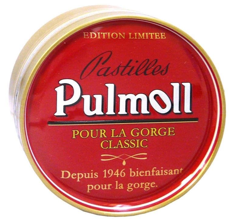 Pulmoll Classic Forte Pastille, boite de 75g - La Pharmacie de Pierre