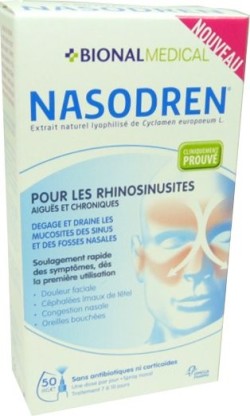 NASODREN POUR LES RHINOSINUSITES SPRAY 50ML