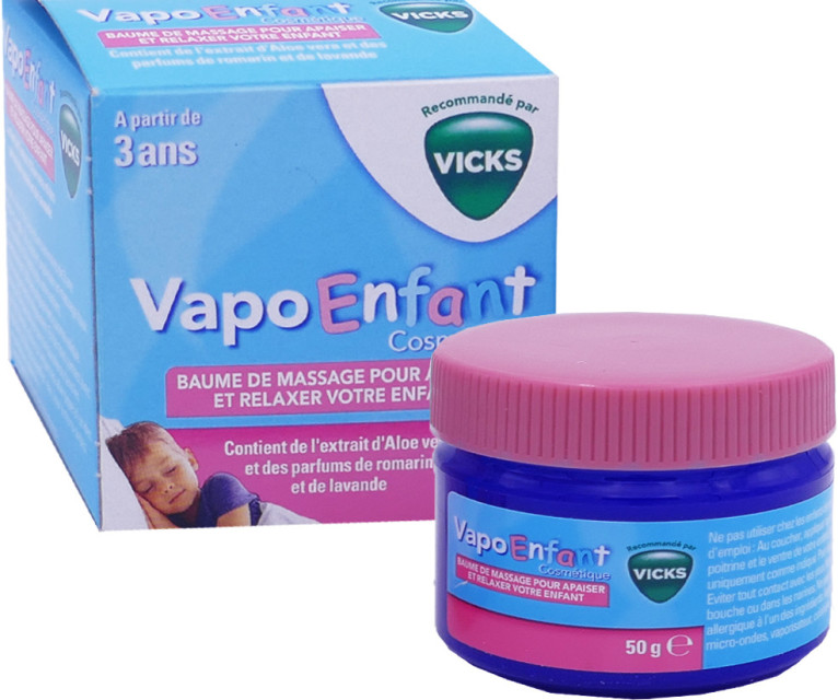 VICKS VAPO ENFANT BAUME DE MASSAGE 50 G