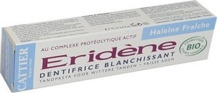 CATTIER BIO DENTIFRICE ERIDENE HALEINE FRAICHE 75ML