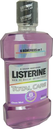 LISTERINE BAIN BOUCHE TOTAL CARE MAUVE 500Ml