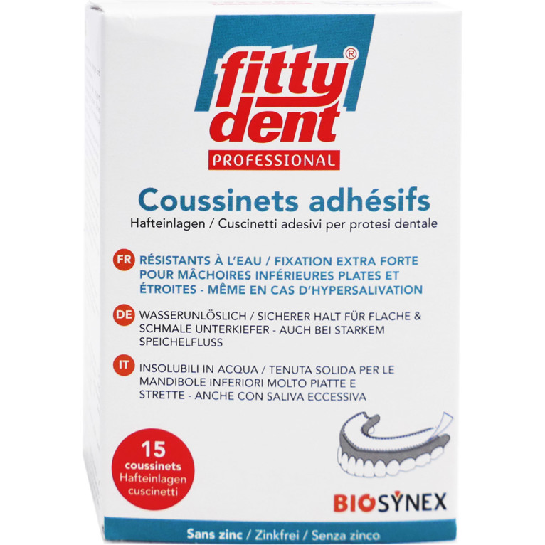 FITTYDENT PROFESSIONAL Crème Fixative Bio sans Zinc Extra Forte pour  Appareil Dentaire - T/40g