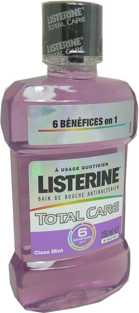 LISTERINE BAIN BOUCHE TOTAL CARE MAUVE 250Ml