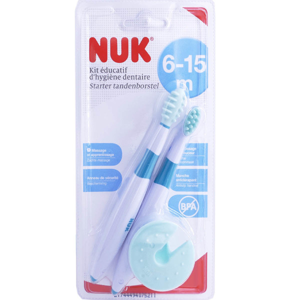 Nuk Kit Educatif Hygiene Dentaire 6 15 Mois Bebe Pharmashopdiscount Com
