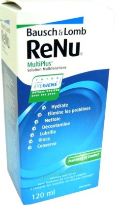 RENU MULTIPLUS SOLUTION MULTIFONCTIONS 120ML