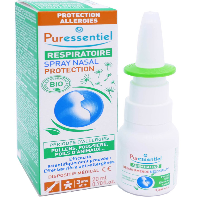 Puressentiel Respiratoire Spray Nasal Protection Allergies