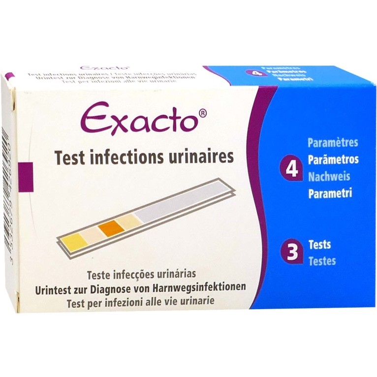 EXACTO TEST INFECTION URINAIRES X 3