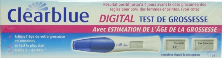 Clearblue : Test de grossesse digital précoce - 6 jours avant les